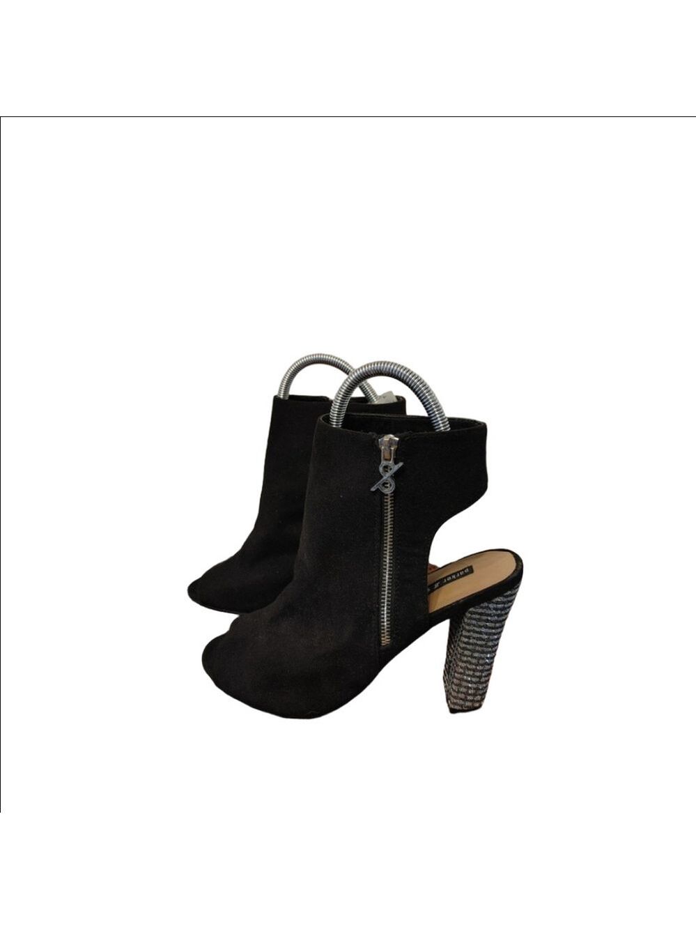 Parker & Sky Peep Toe Booties Size 10
